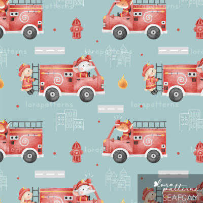 [Exclusive] Firetruck Driving