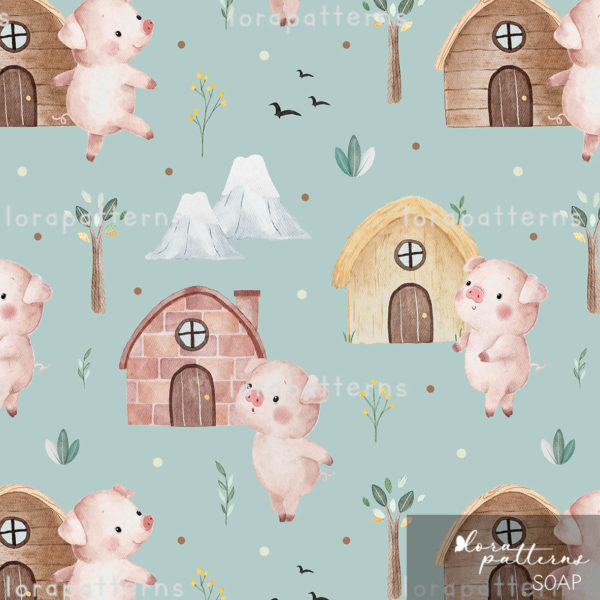 [Exclusive] Little Piggies and Their Houses - Image 9