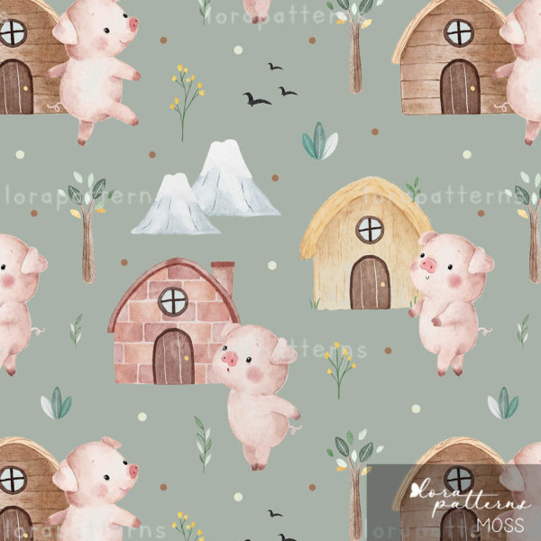 [Exclusive] Little Piggies and Their Houses - Image 5