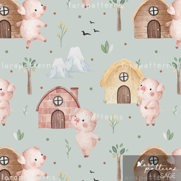 [Exclusive] Little Piggies and Their Houses - Image 4