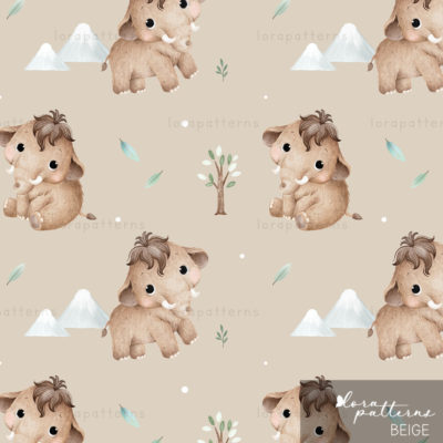 [Exclusive] Cute Little Mammoth