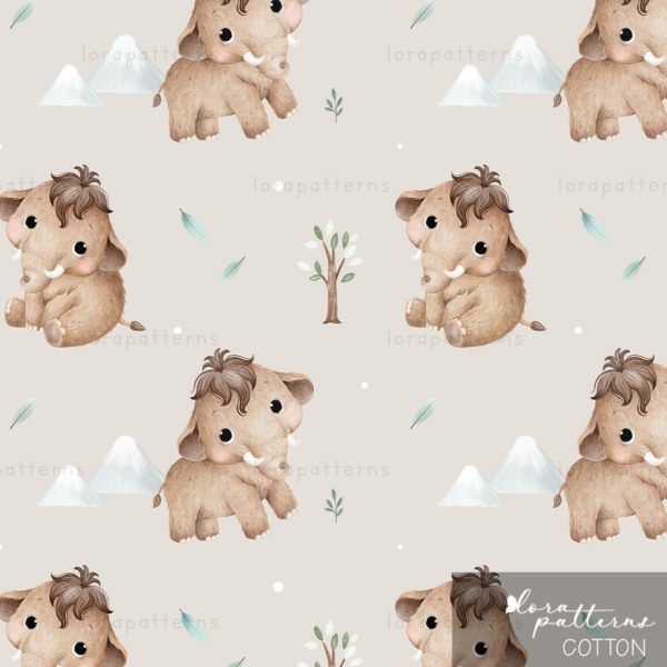 [Exclusive] Cute Little Mammoth - Image 3