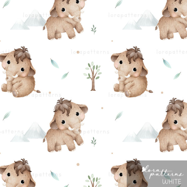 [Exclusive] Cute Little Mammoth - Image 2
