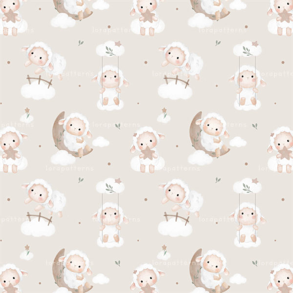 [Exclusive] Little Sheep Playing on the Clouds - Image 12