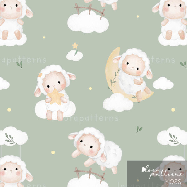 [Exclusive] Little Sheep Playing on the Clouds - Image 8