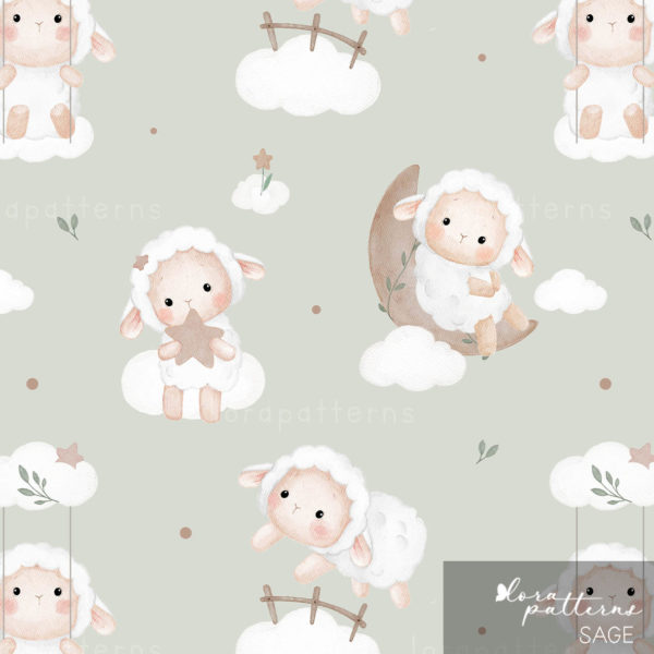 [Exclusive] Little Sheep Playing on the Clouds - Image 7