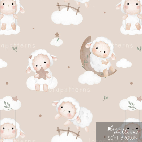 [Exclusive] Little Sheep Playing on the Clouds - Image 5