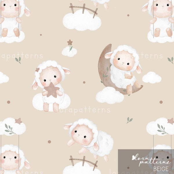 [Exclusive] Little Sheep Playing on the Clouds - Image 4