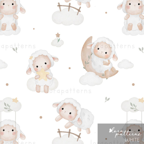 [Exclusive] Little Sheep Playing on the Clouds - Image 2
