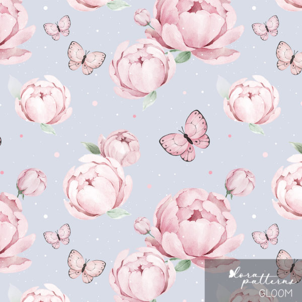 [Non-Exclusive] Peonies and Butterflies - Image 9