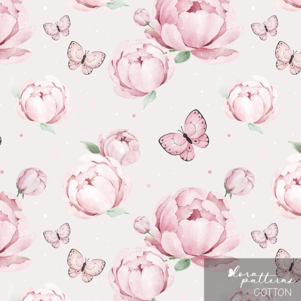 [Non-Exclusive] Peonies and Butterflies - Image 3