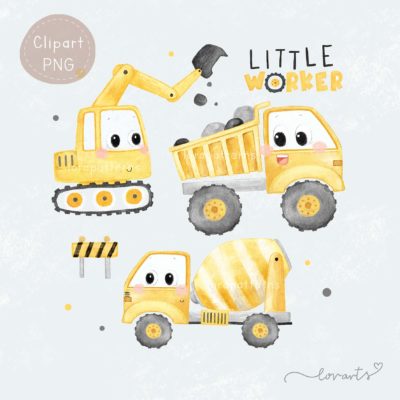 [Clipart PNG] Little Workers