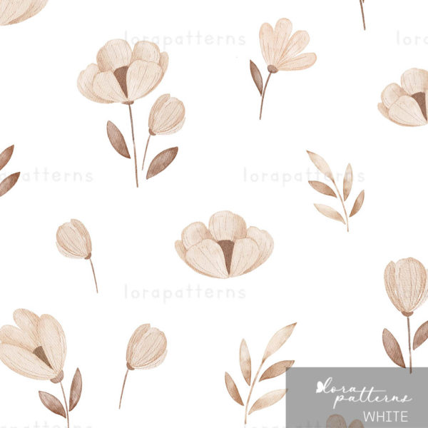 [Non-Exclusive] Monochrome Flowers - Image 2