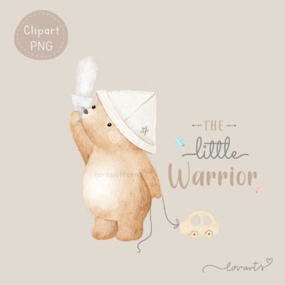 [Clipart PNG] Little Warrior