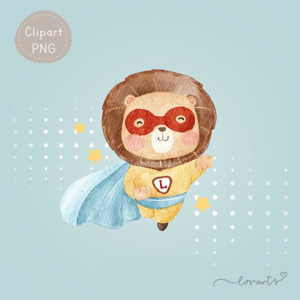 [Clipart PNG] Superhero Animals - Image 11