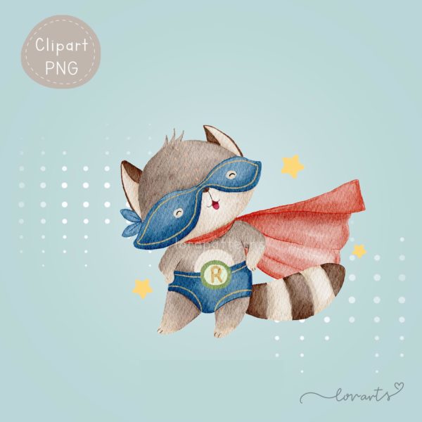 [Clipart PNG] Superhero Animals - Image 9