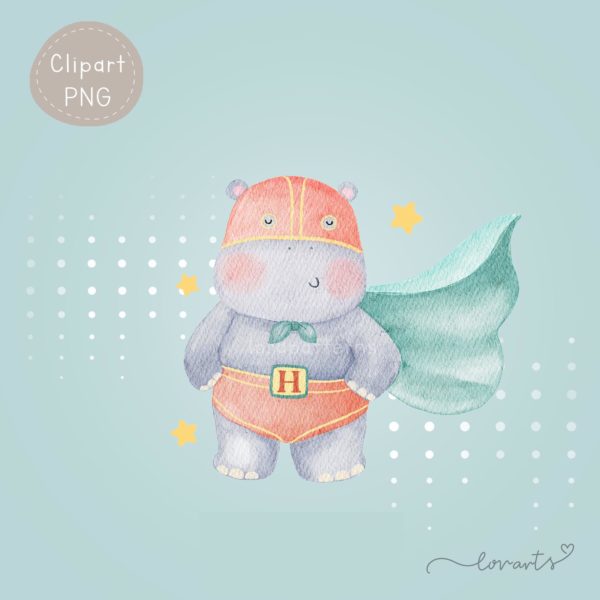 [Clipart PNG] Superhero Animals - Image 8