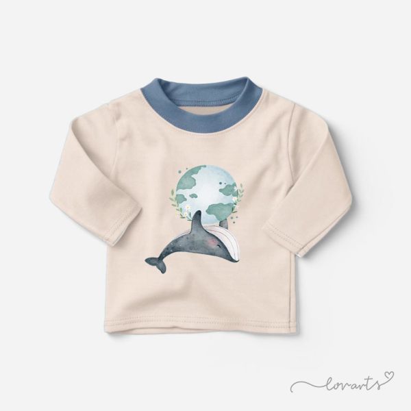 [Clipart PNG] Whale and Earth - Image 3