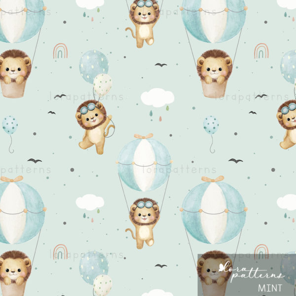 [Exclusive] Lion Flying with Balloons - Image 11