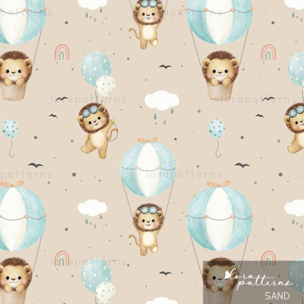 [Exclusive] Lion Flying with Balloons - Image 7