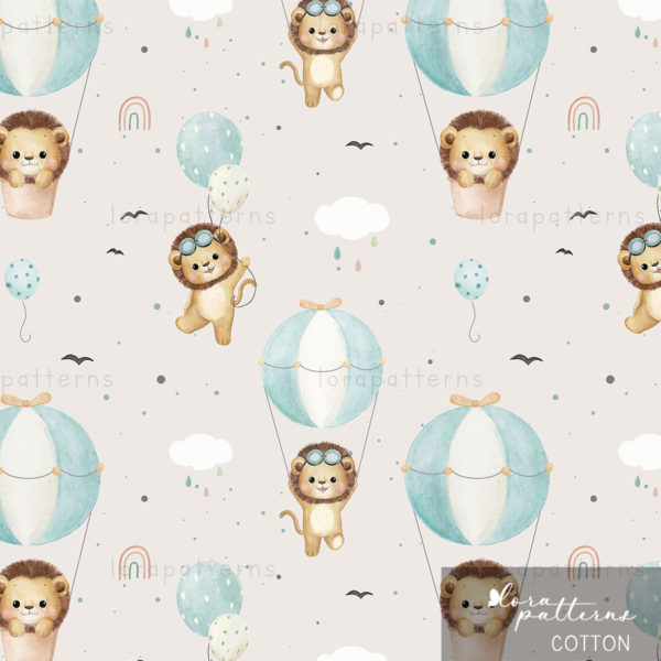 [Exclusive] Lion Flying with Balloons - Image 6