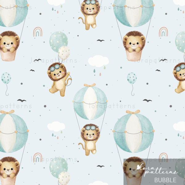 [Exclusive] Lion Flying with Balloons - Image 4