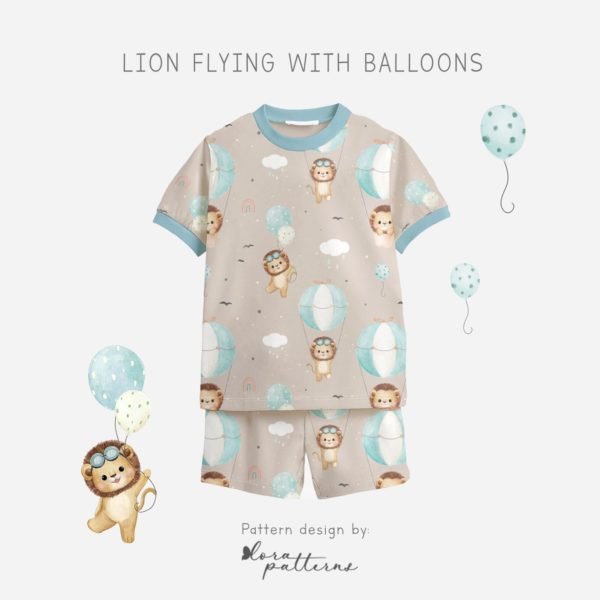 [Exclusive] Lion Flying with Balloons - Image 12