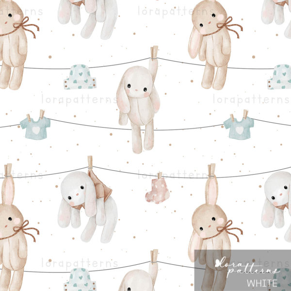 [Exclusive] Little Bunnies' Laundry Day - Image 2