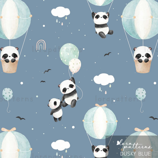 [Exclusive] Panda Flying with Balloons - Image 9