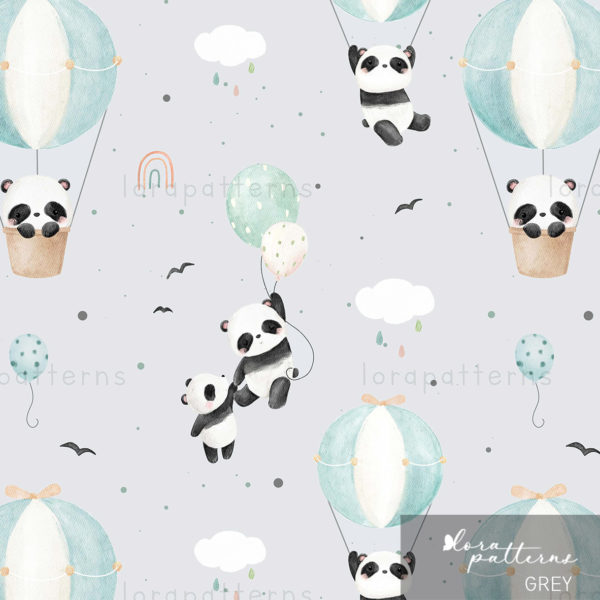 [Exclusive] Panda Flying with Balloons - Image 7