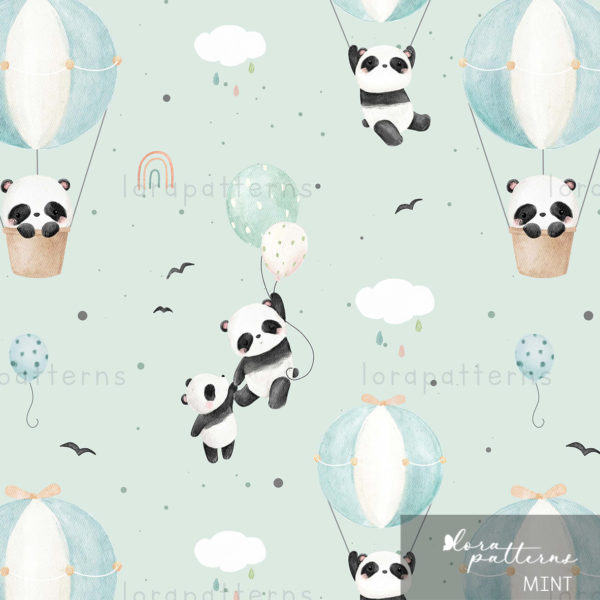 [Exclusive] Panda Flying with Balloons - Image 6