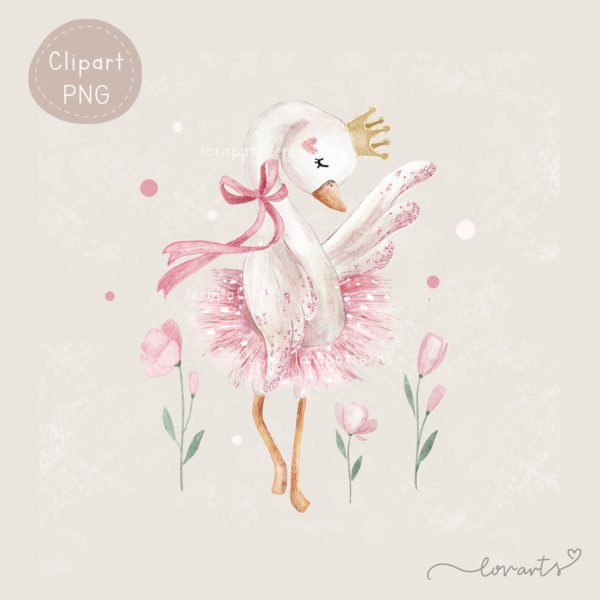 [Clipart PNG] The Swan - Image 3
