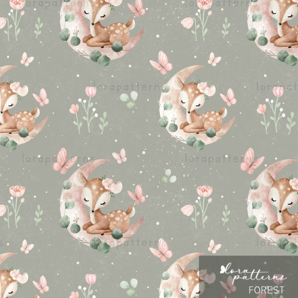 [Exclusive] Lovely Deer on Eucalyptus Moon - Image 12