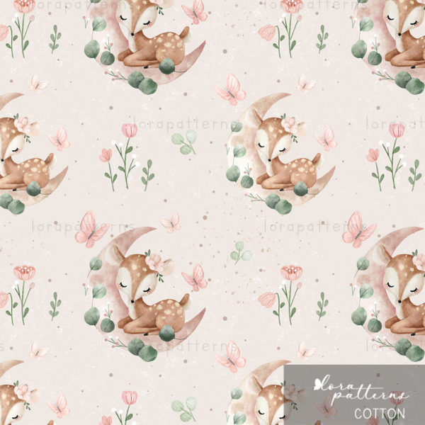 [Exclusive] Lovely Deer on Eucalyptus Moon - Image 4