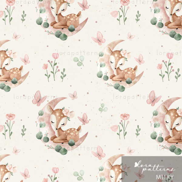 [Exclusive] Lovely Deer on Eucalyptus Moon - Image 3