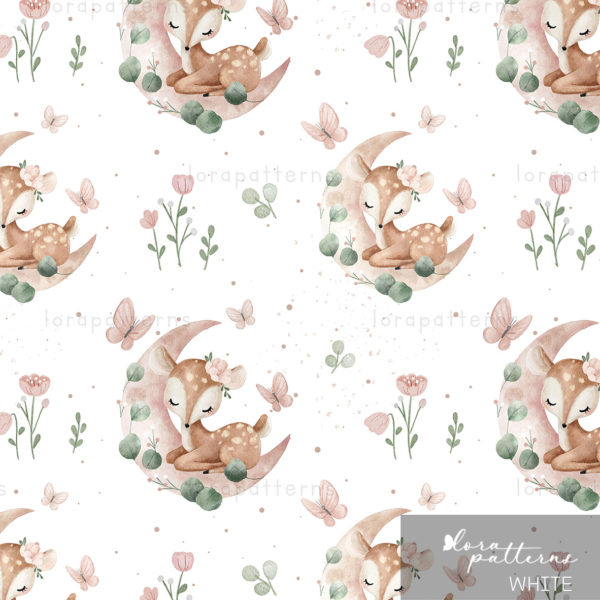 [Exclusive] Lovely Deer on Eucalyptus Moon - Image 2