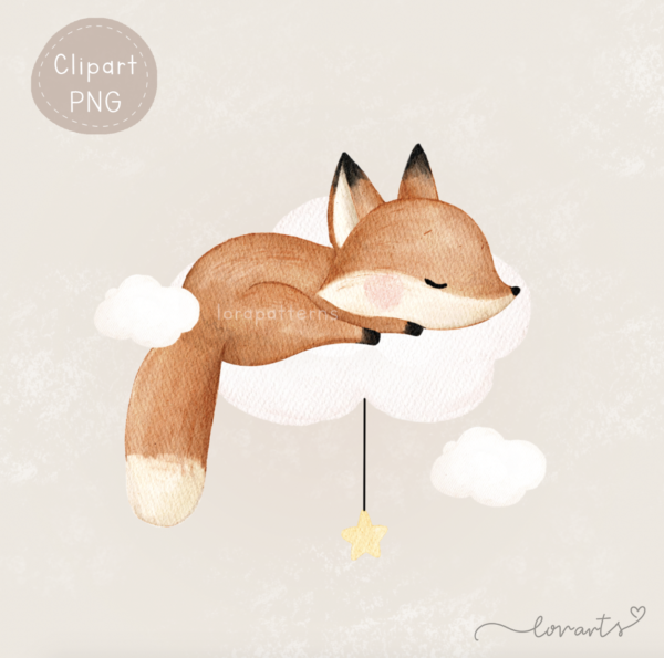 [Clipart PNG] Foxy and Moon - Image 4