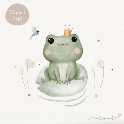 [Clipart PNG] Happy Froggy