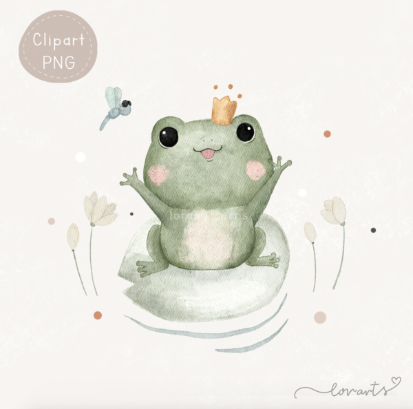 [Clipart PNG] Happy Froggy - Image 2