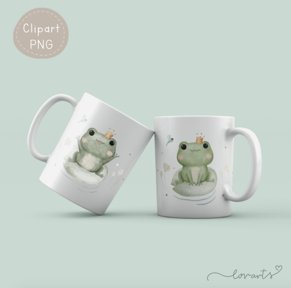 [Clipart PNG] Happy Froggy - Image 4