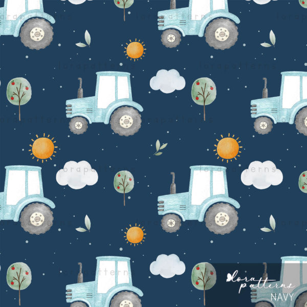 [Non-Exclusive] Blue Tractors - Image 8
