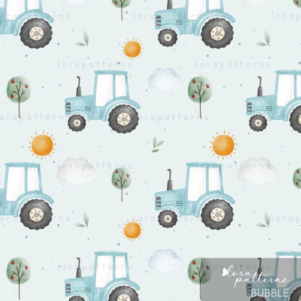 [Non-Exclusive] Blue Tractors - Image 5