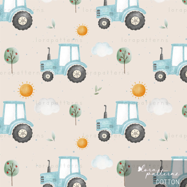 [Non-Exclusive] Blue Tractors - Image 4