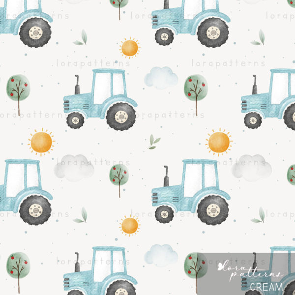 [Non-Exclusive] Blue Tractors - Image 3