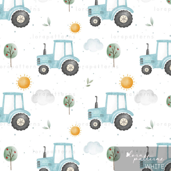[Non-Exclusive] Blue Tractors - Image 2