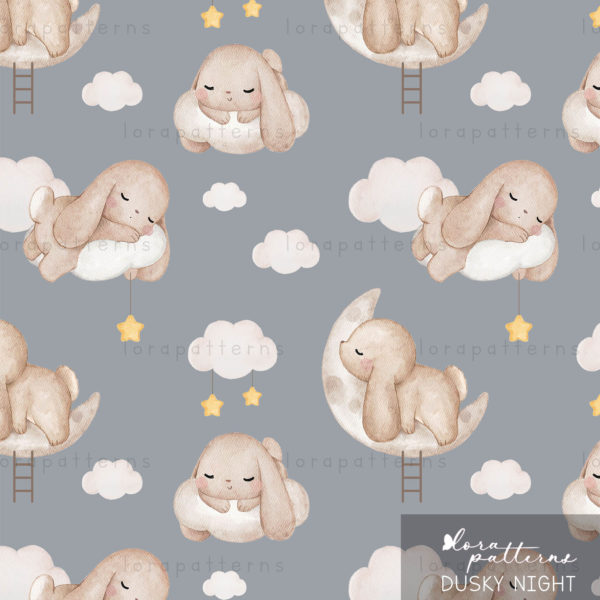 [Exclusive] Bunny Sleeping on Fluffy Clouds