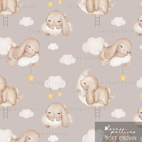 [Exclusive] Bunny Sleeping on Fluffy Clouds - Image 8