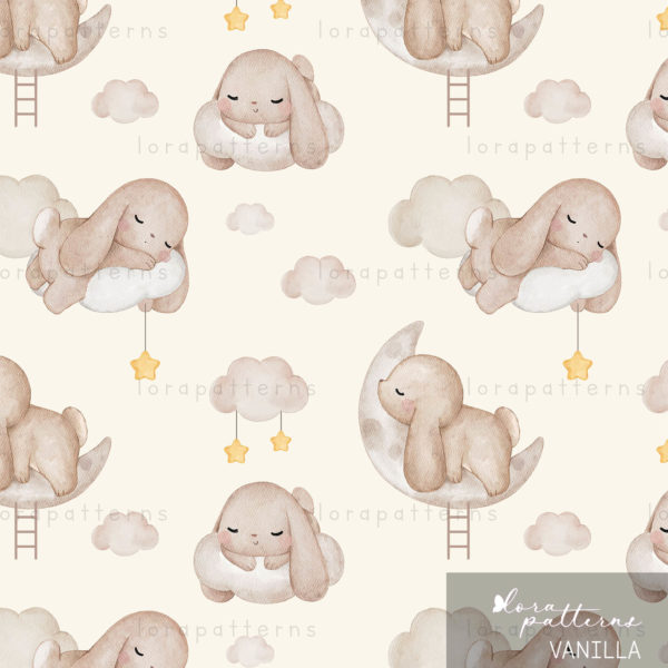 [Exclusive] Bunny Sleeping on Fluffy Clouds - Image 6