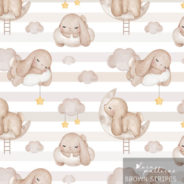 [Exclusive] Bunny Sleeping on Fluffy Clouds - Image 5