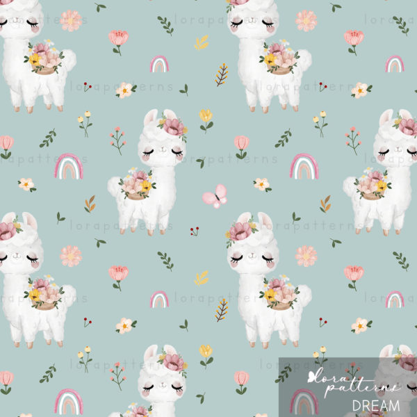 [Exclusive] Llama With Flowers - Image 10